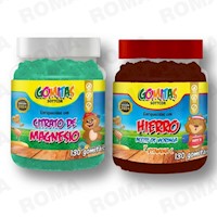 PACK 2 GOMITAS CITRATO DE MAGNESIO NIÑOS + HIERRO NIÑOS SOTTCORLABS